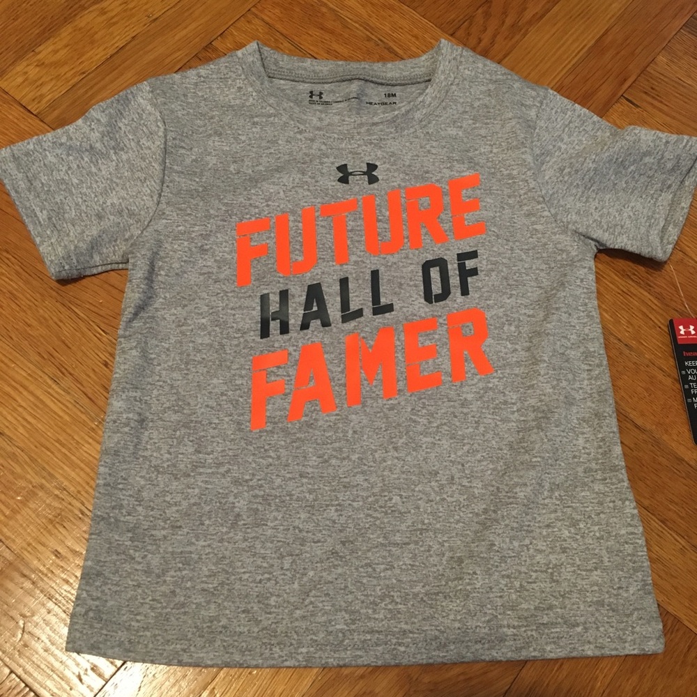 NEW! Under Armour Heat Gear Toddler Boys Top